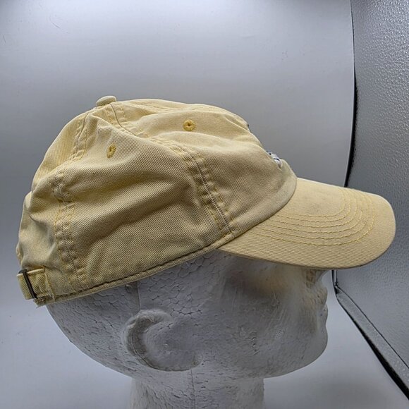 Life Is Good Yellow Baseball Cap Hat Adirondack Chair Design Adjustable Beach - Picture 4 of 9